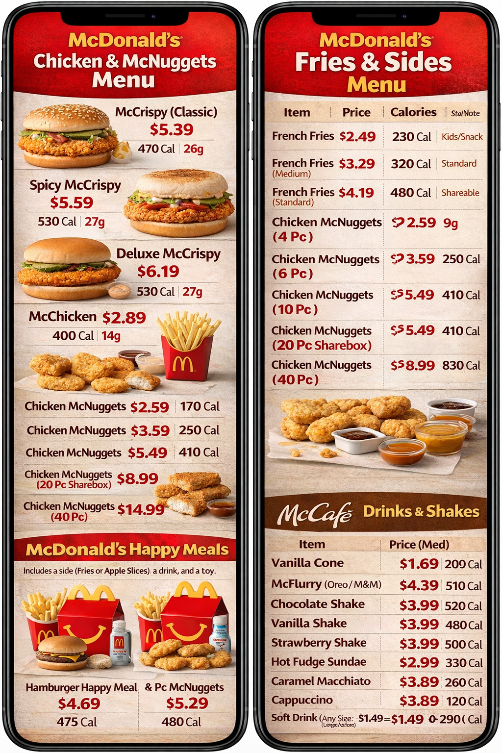 McDonald's Happy Meals